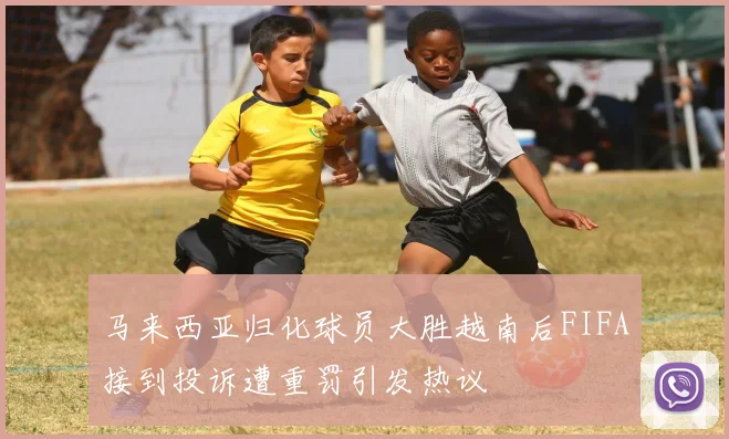 马来西亚归化球员大胜越南后FIFA接到投诉遭重罚引发热议